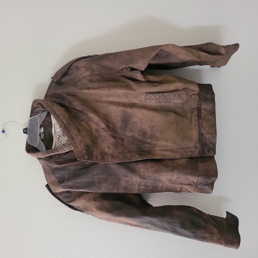 Leather jacket
